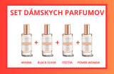 ..SET 2 Dámskych PARFUMOV 4 x 15ML