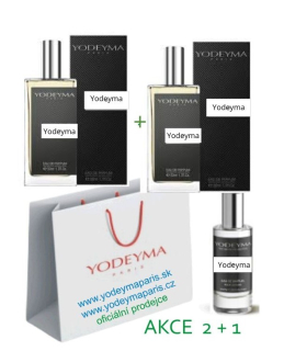 .YODEYMA Acqua per Uomo SET 2 x 50ml  + 15ml